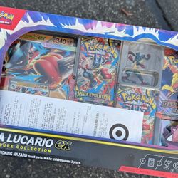 Pokemon Mega Lucario Ex Figure Collection