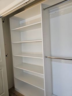 White Closet Any Size