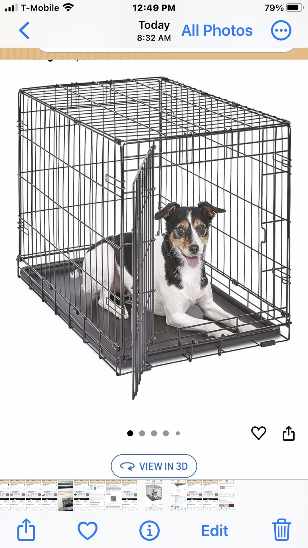 Metal Dog Crate