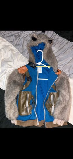 Rocket Raccoon Toddler Jacket Size 4