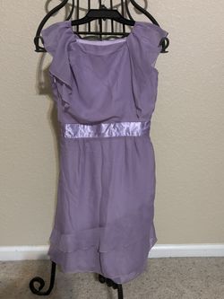 JK2 Purple Ruffle Dress 