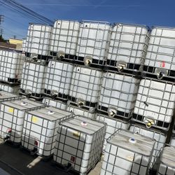 IBC Totes Tanks IBC Totes 330 Gallons 275 Gallons.  Metal Caged Containers 