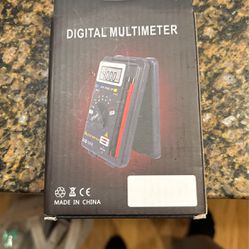 Digital Multimeter-auto Ranging Pocket, Digital Multimeter, Digital Multi Tester - AC DC Voltage DC Current Resistance 