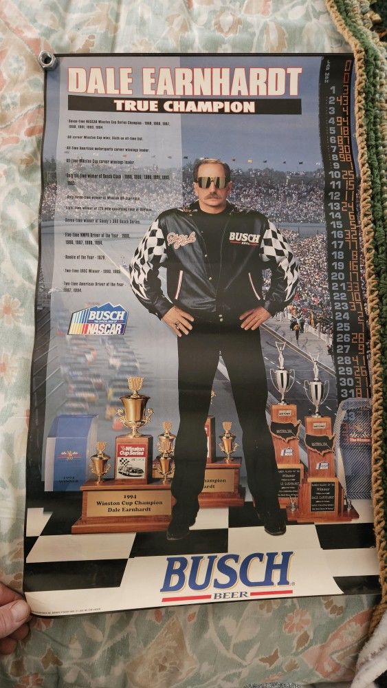 2 Dale Earnhardt Posters 20 Both