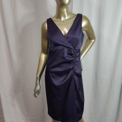 Evan Picone Purple Cocktail Dress