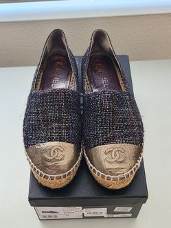 Chanel Espadrilles Size 38 for Sale in Los Angeles, CA - OfferUp