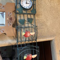Clock organizer and home decor