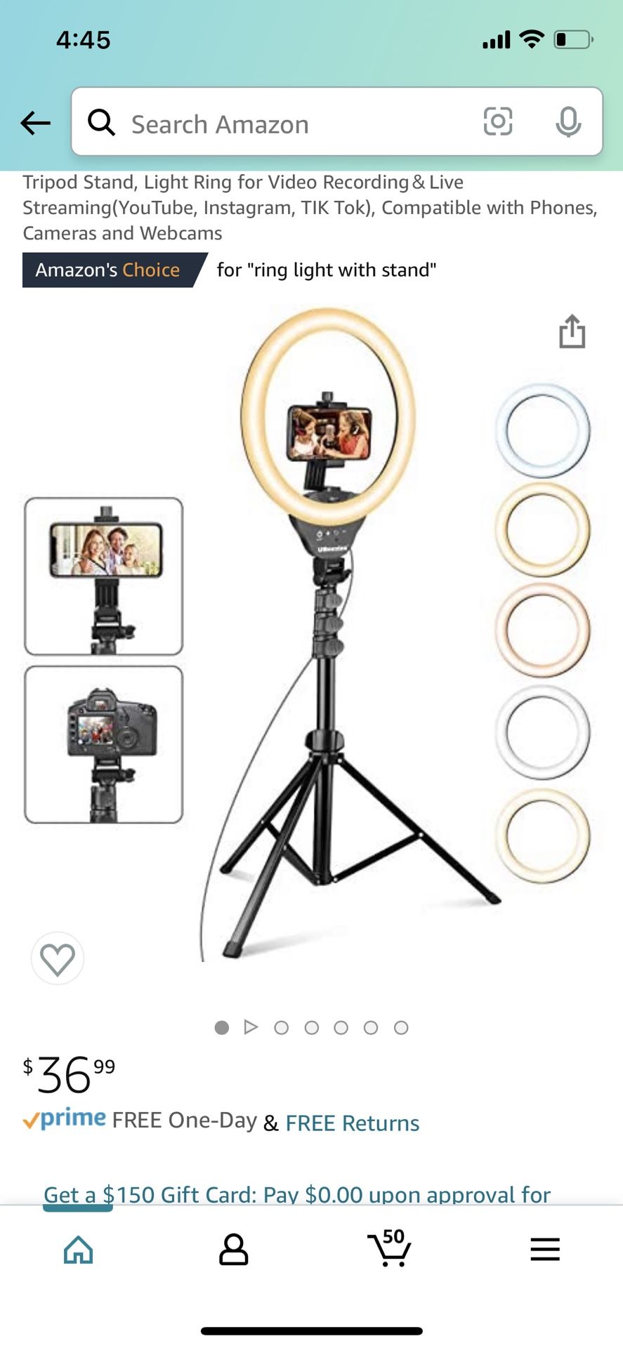Light Professional Tik Tok Video Photo Beauty Girl Make Up
