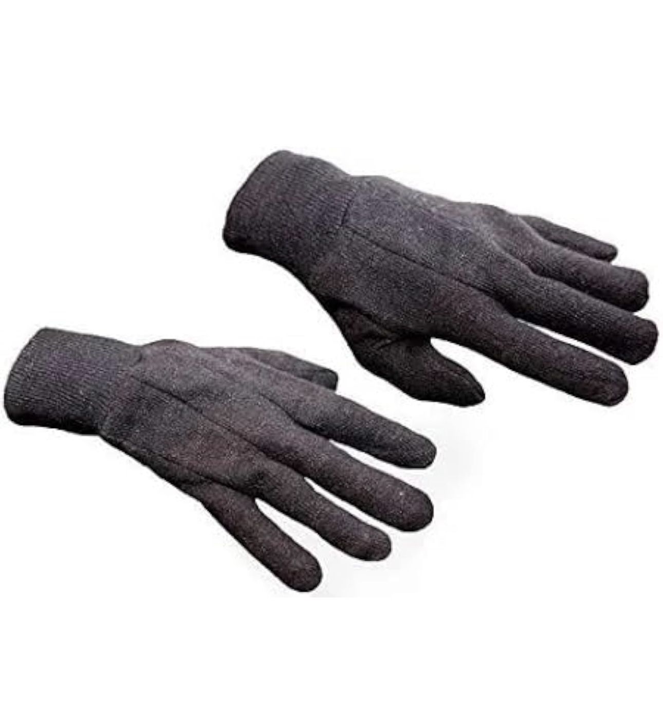 Heavy Weight 9OZ. Cotton Brown Jersey Work Gloves, Knit...