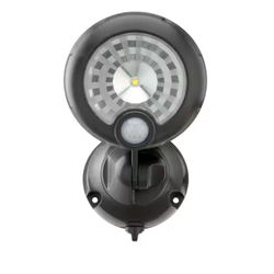 Mr Beams Outdoor 250 Lumen Battery Powered Motion Sensor Integrated LED Security Light, Brown