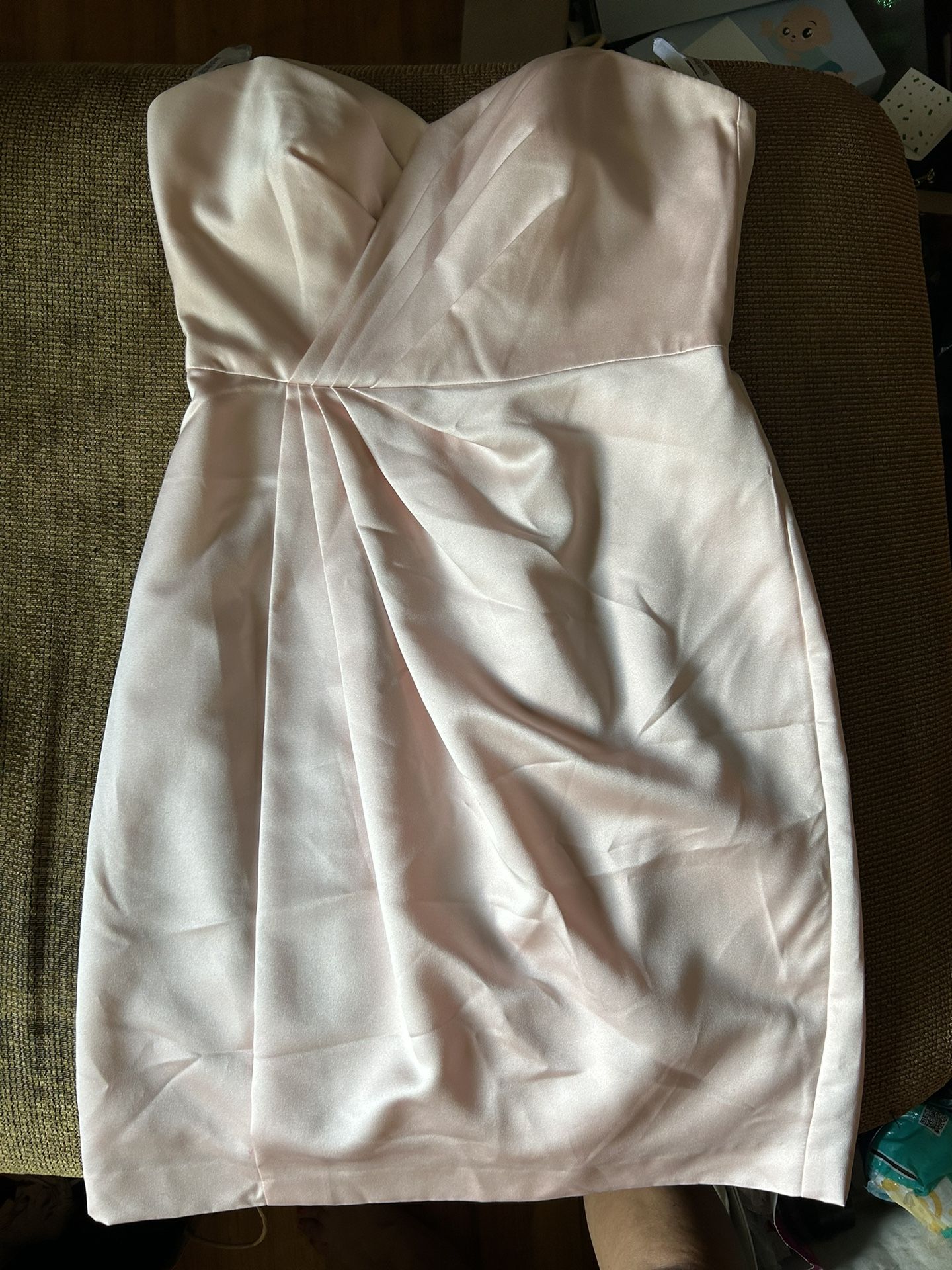 David’s Bridal Pink Dress