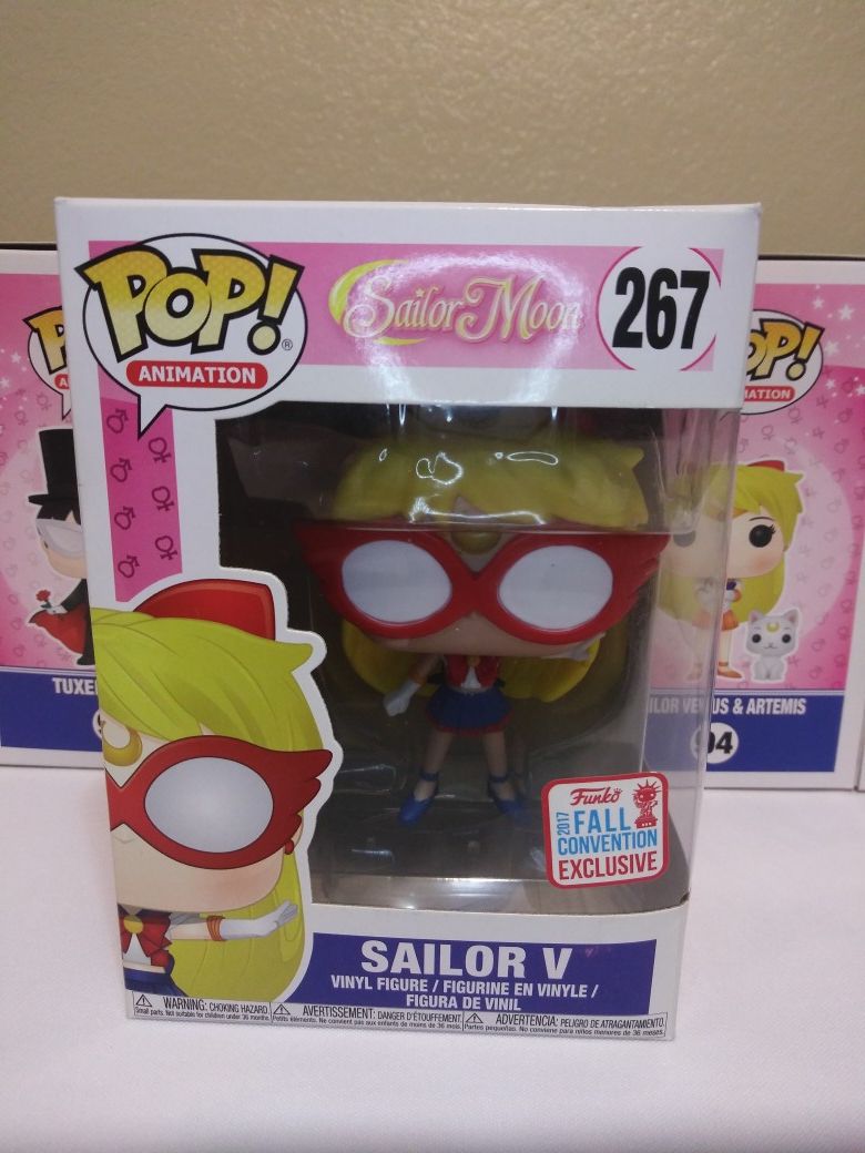 Sailor moon funko pops