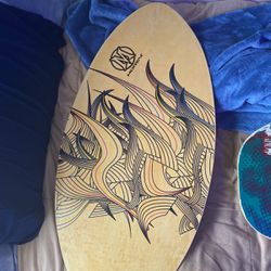 2 Morey Boogie Boards Made Out Of Wood