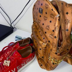 Mcm Backpack And Givenchy Shoes 