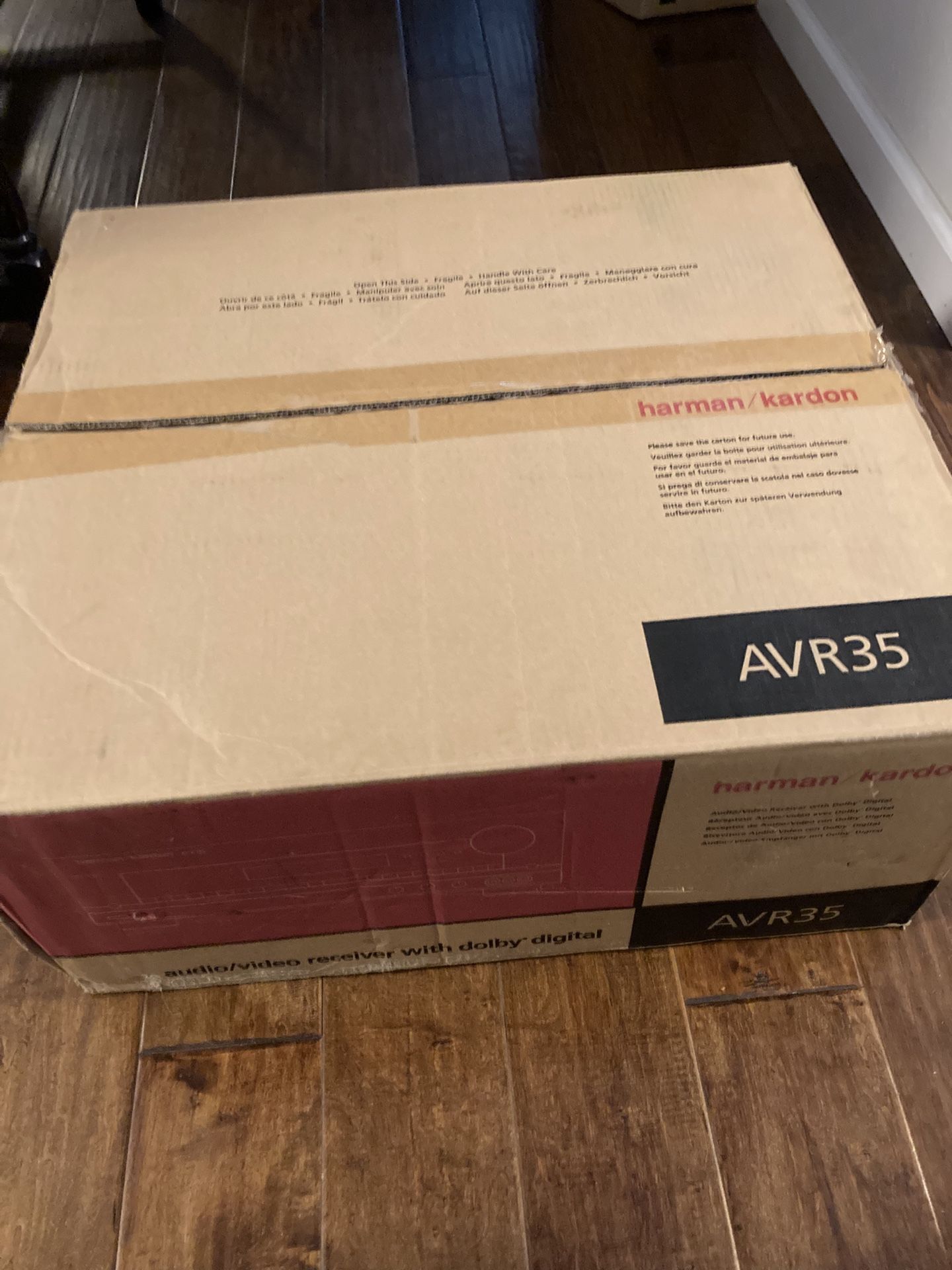 Harmon Kardon AVR-35 Home Theater Receiver 45w 5.1 Ch 