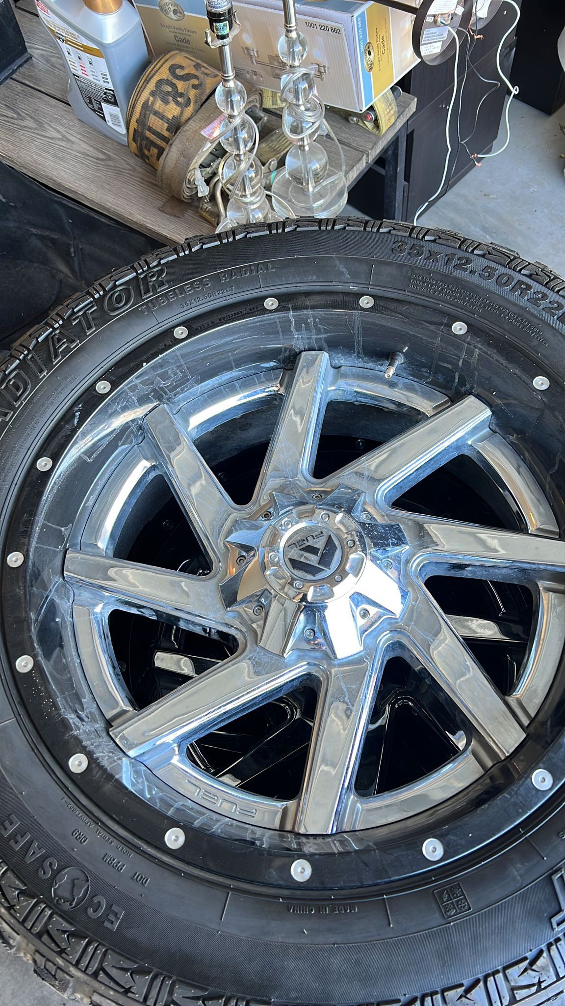 Fuel Renegade Wheels 22”