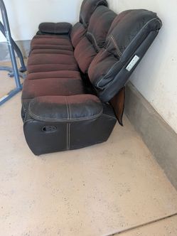 Free recliner sofa