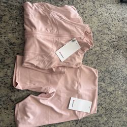Lululemon Pink Set Size 2 Women’s Active Wear