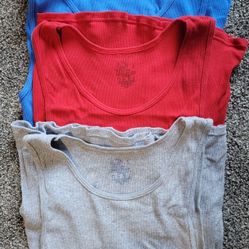 Boys Fruit Of The Loom Muscle Shirts 