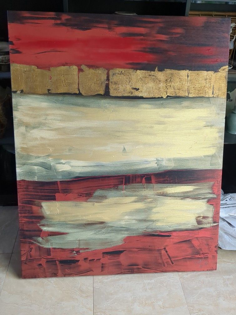 Large Modern Art Piece