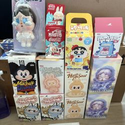 Selling Pop Mart Labubu duplicates and more 100% Authentic total of 13x items