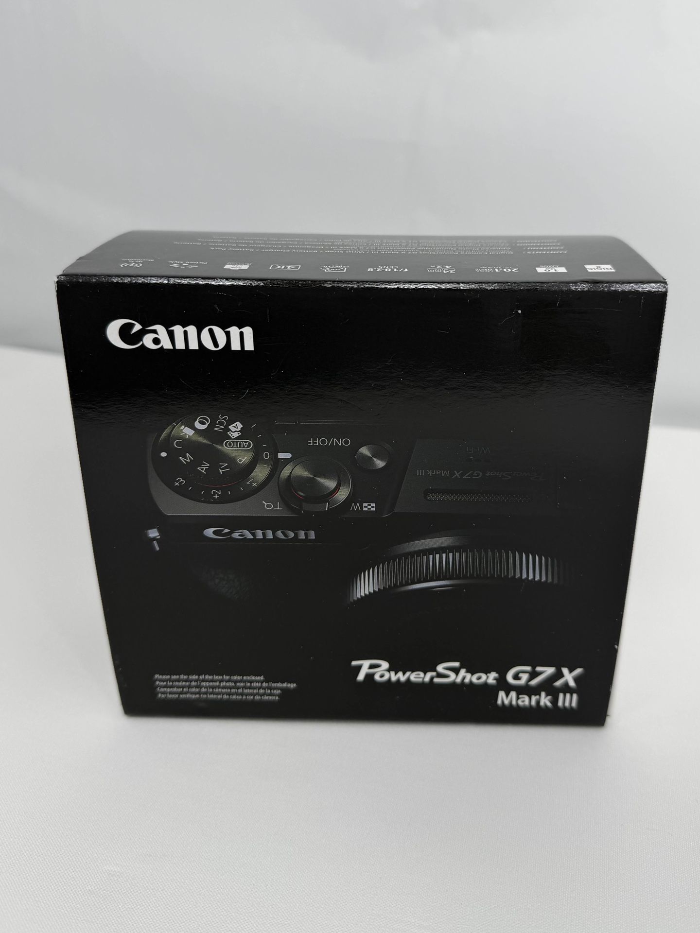 Canon - PowerShot G7 X Mark III 20.1-Megapixel Digital Camera - Black