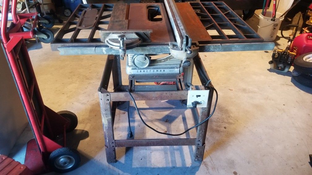 Restored Vintage Craftsman Tablesaw