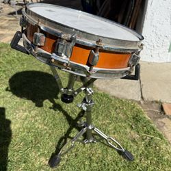 13” Pearl Piccolo Snare Drum And Stand