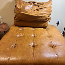 Leather Single sofa