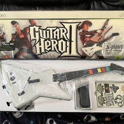 Guitar Hero 2 In Box In Excellent Like New Condition With New Stickers * No Game