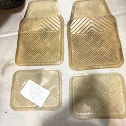 Car Floor Mats (quantity 9) For $2.00