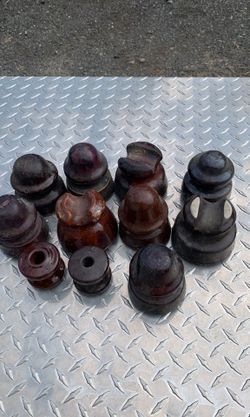 Vintage insulators ceramic