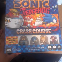 Sonic the Hedgehog Crash Course Racing Board Game by SEGA IDW COMPLETE EUC