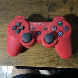 PS3 Red Controller