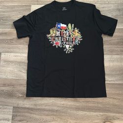 Texas Christmas Tee Large 