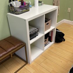 White Cubbie Organizer