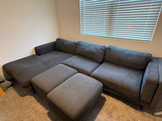 Couch for Living Room (Dark Gray)