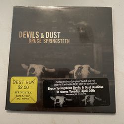 Devils & Dust by Bruce Springsteen (CD, Apr-2005, Columbia)- Single- Sealed