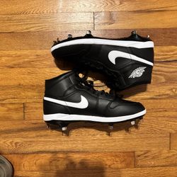 Nike Men's Jordan 1 Retro Metal High Baseball Cleats