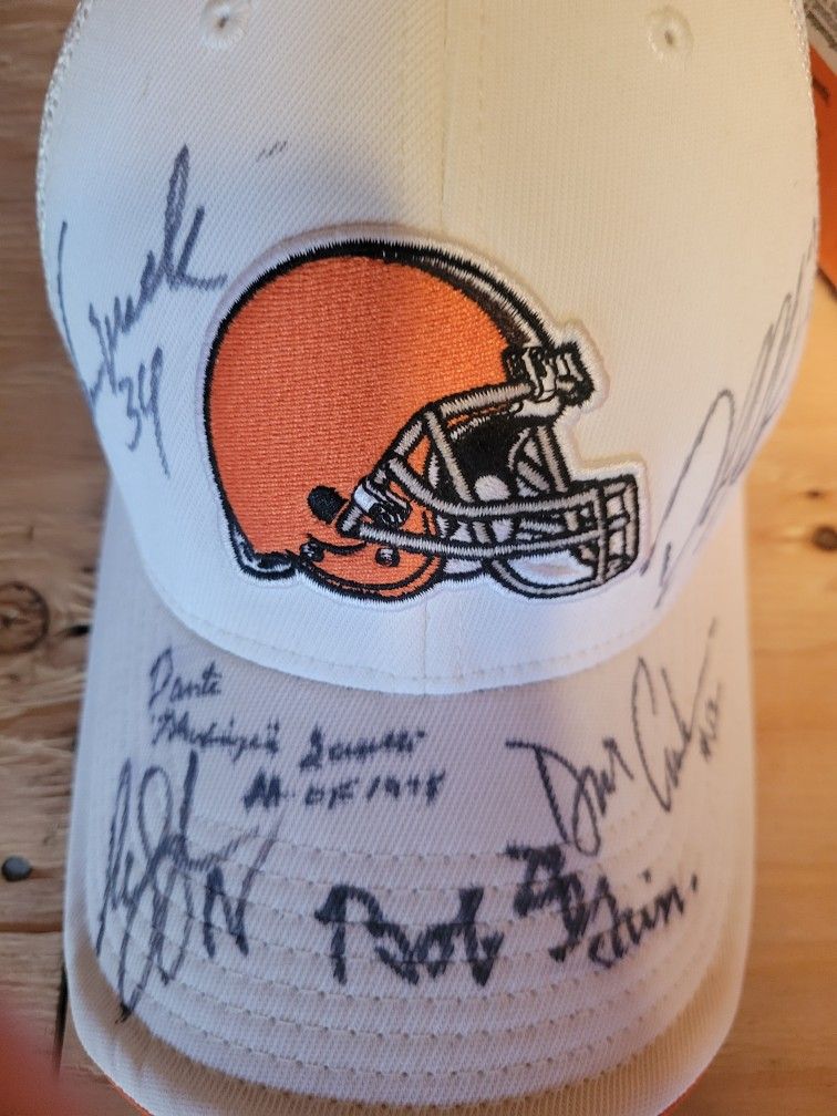 Cleveland Browns Signed Hat
