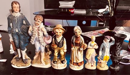 Vintage Japanese glass figures