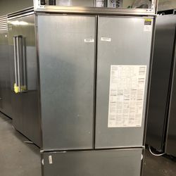 Sub Zero 42” Panel Ready Built In French Door Refrigerator 