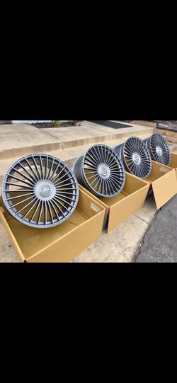 22" NICHE N282 rims 22x10.5" Platinum color