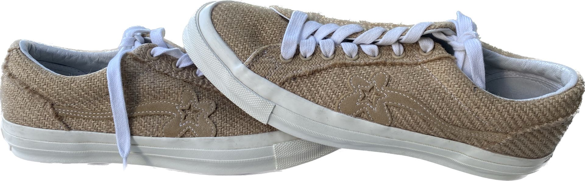 Converse Golf Le Fleur Ox One Star Burlap 2018 Size 13 Sneaker 163169C Tyler