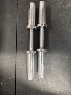 Chrome Dumbbell Handles