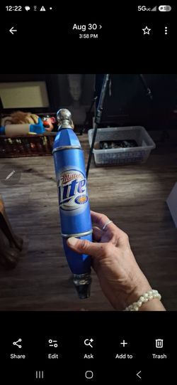 Miller Lite Beer Tap Handle