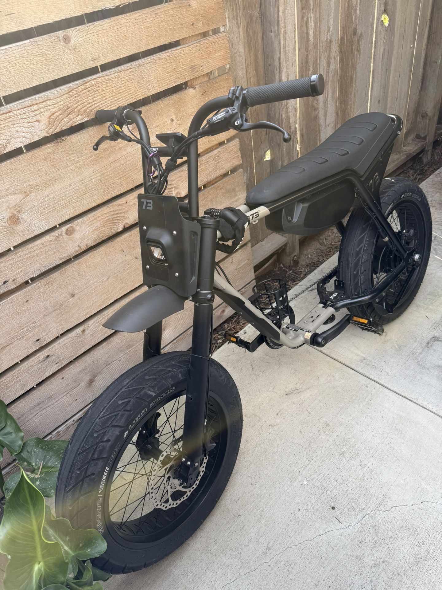 SUPER73 Z Adv Custom E Bike (Handlworks, RX Motor, Battery, Fork, Brakes)