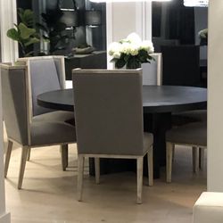 DINING CHAIRS Set Of 6 LIKE NEW  Essentials For Living Martin Wing Chairs                (Best Retail Set of 2   $1358)