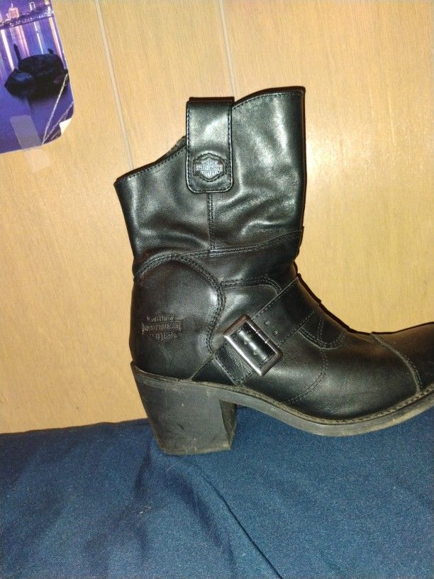 Haley Davidson Women Boots