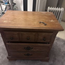 Night Table Real Wood 